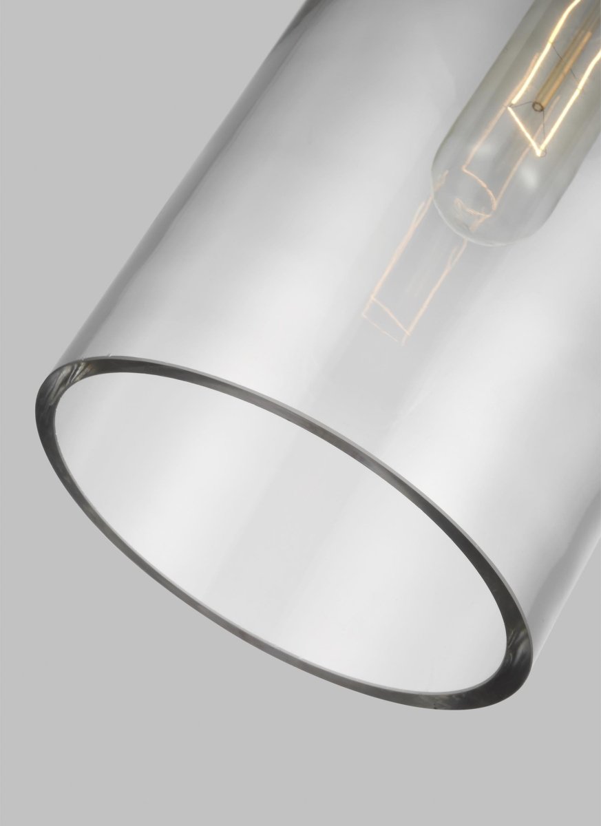 Suspension Garrett - Nickel poli 5 1/2" by Visual Comfort Studio | Luminaires & cie