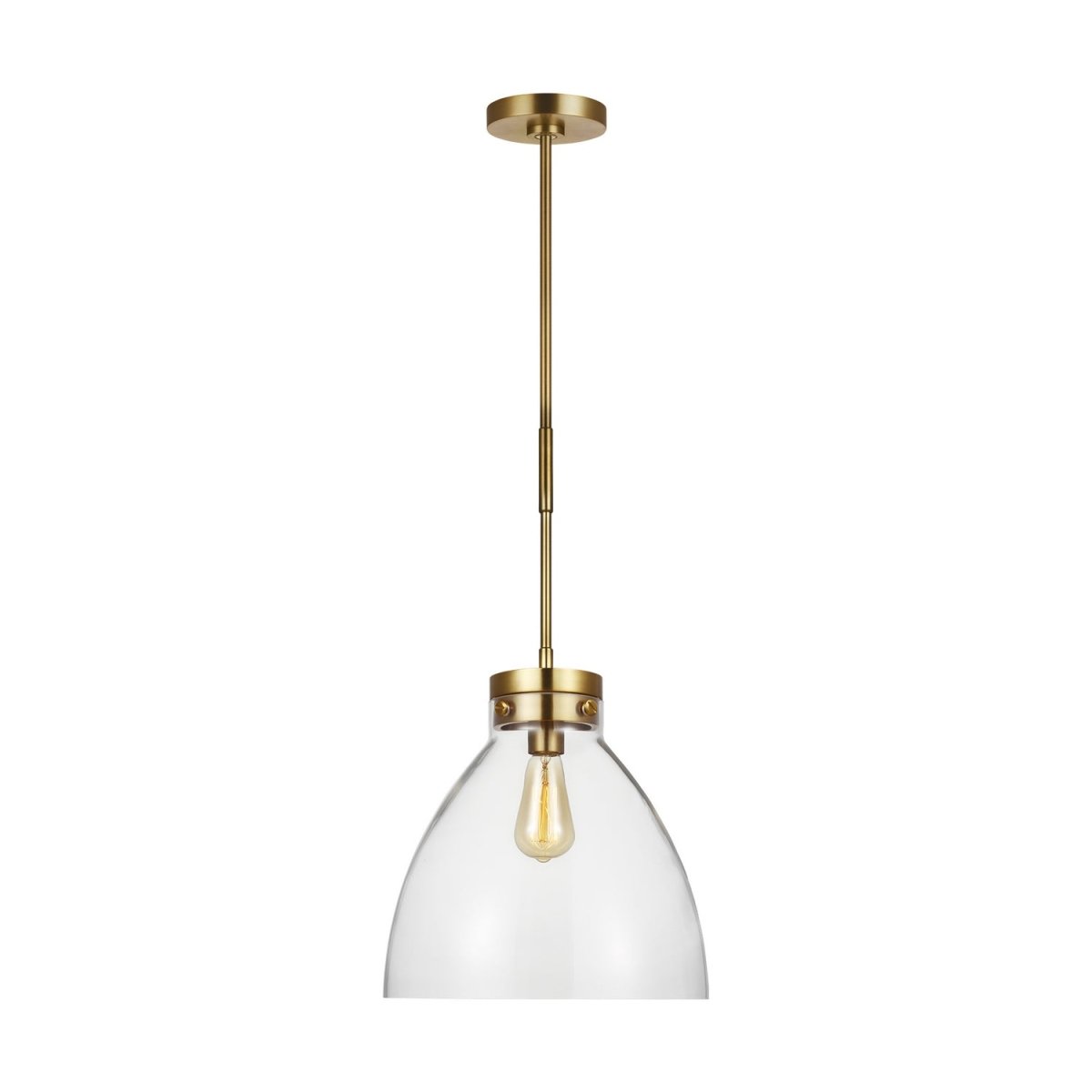 Suspension Garrett - Laiton bruni 13 1/2" by Visual Comfort Studio | Luminaires & cie