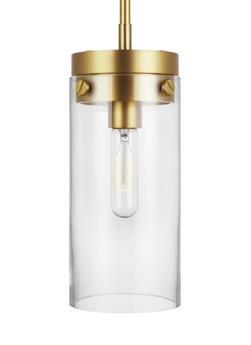 Suspension Garrett - Nickel poli 13 1/2" by Visual Comfort Studio | Luminaires & cie