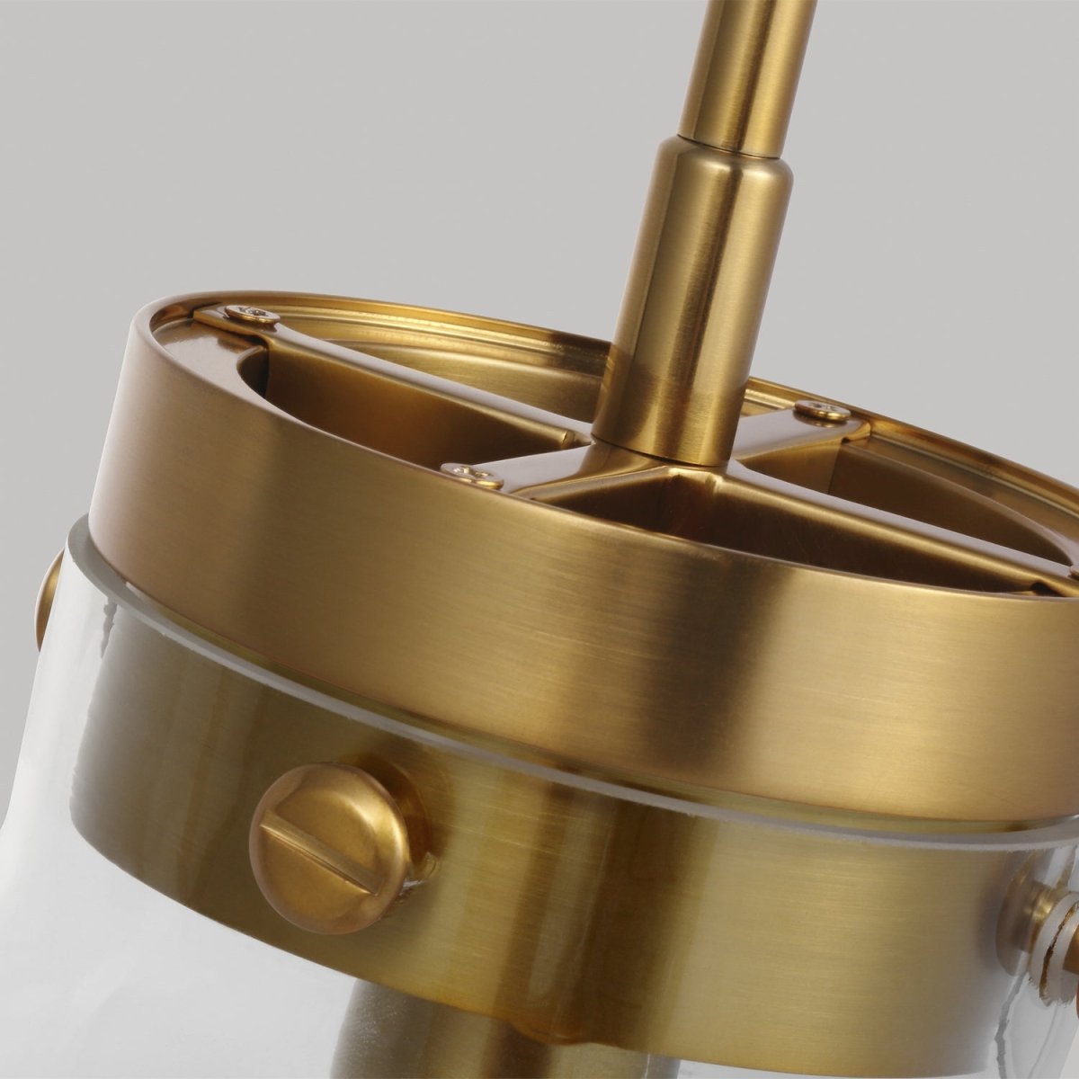 Suspension Garrett - Nickel poli 13 1/2" by Visual Comfort Studio | Luminaires & cie