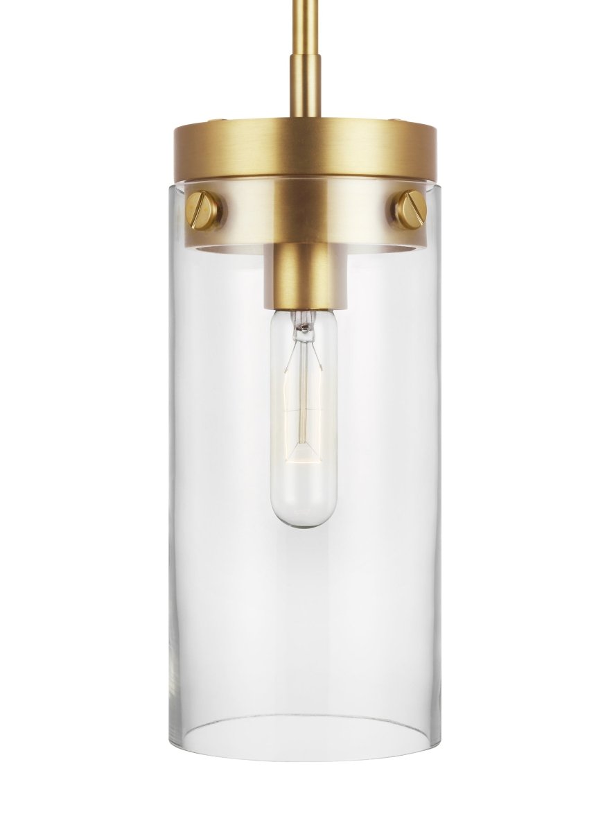 Suspension Garrett - Nickel poli 13 1/2" by Visual Comfort Studio | Luminaires & cie