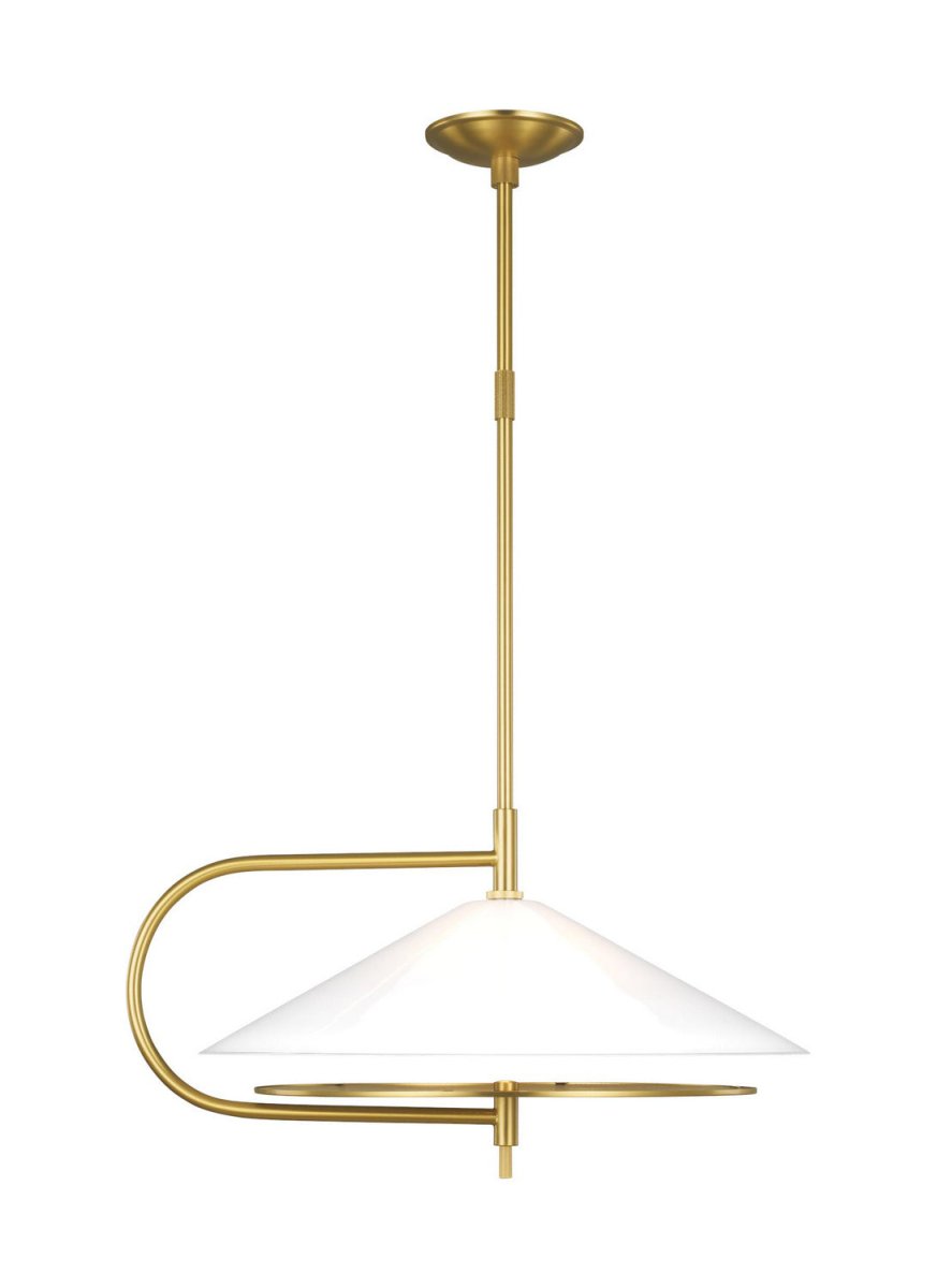 Suspension Gesture - Laiton bruni by Visual Comfort Studio | Luminaires & cie