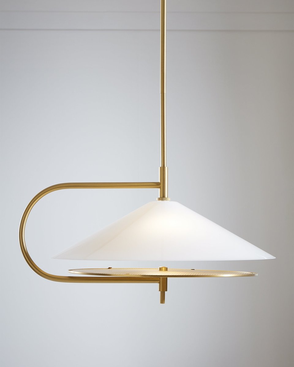 Suspension Gesture - Laiton brûlé by Visual Comfort Studio | Luminaires & cie