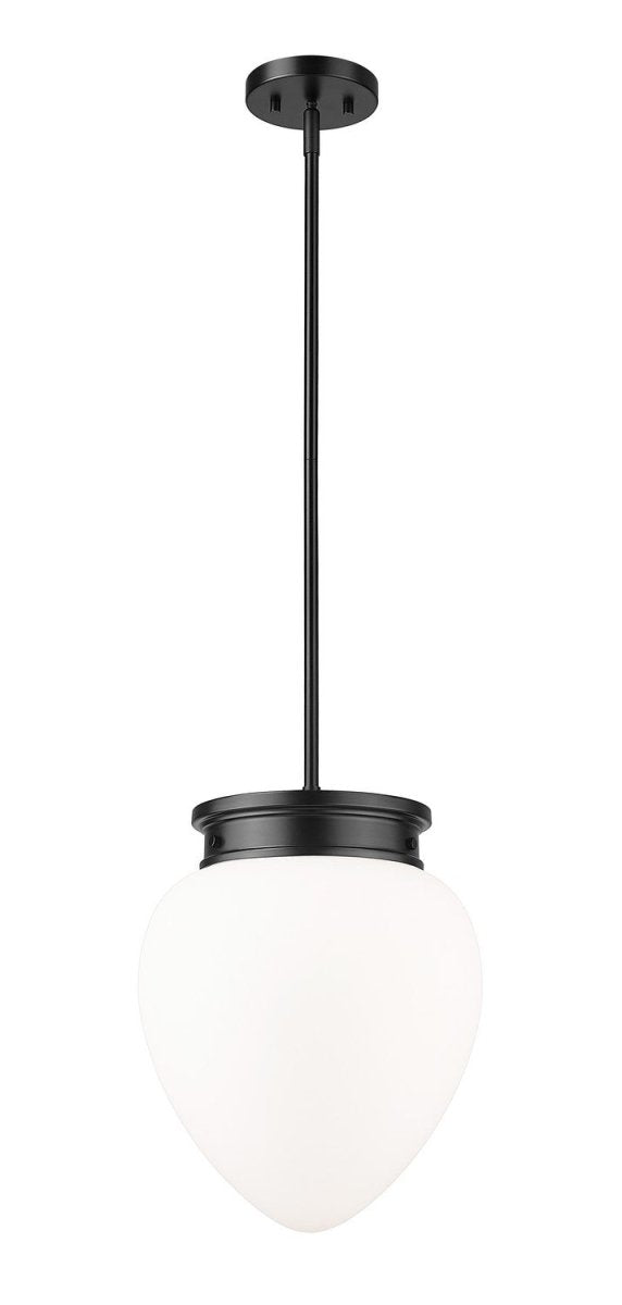 Suspension Gideon - Noir mat 12 1/2" by Z-Lite | Luminaires & cie