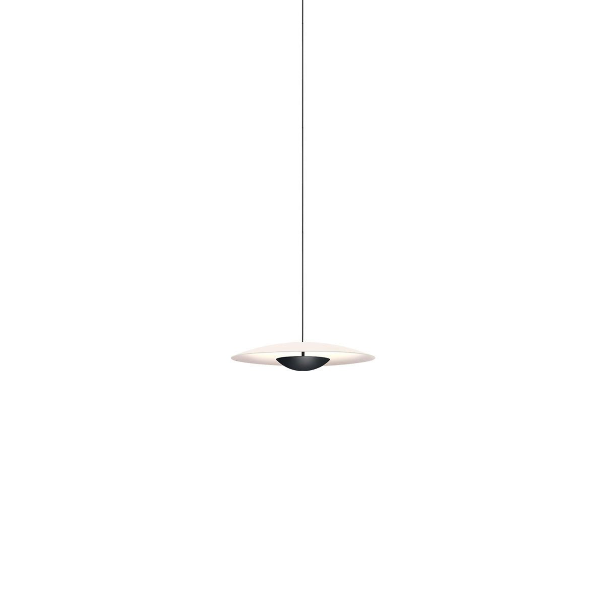 Suspension Ginger - Wenge/Blanc Ginger 20 (7.68") Non by Marset | Luminaires & cie