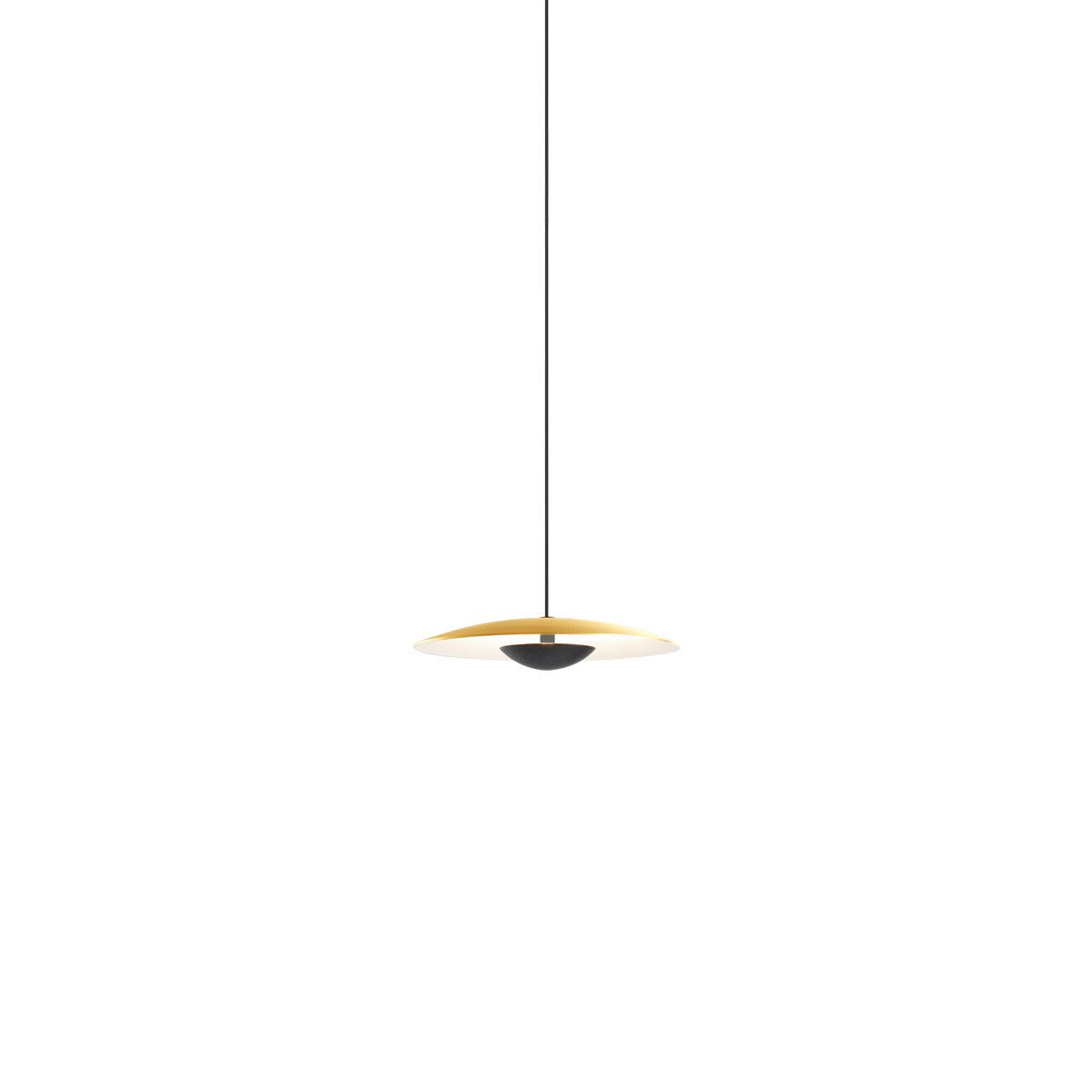 Suspension Ginger - Noir/Blanc Ginger 20 (7.68") Non by Marset | Luminaires & cie