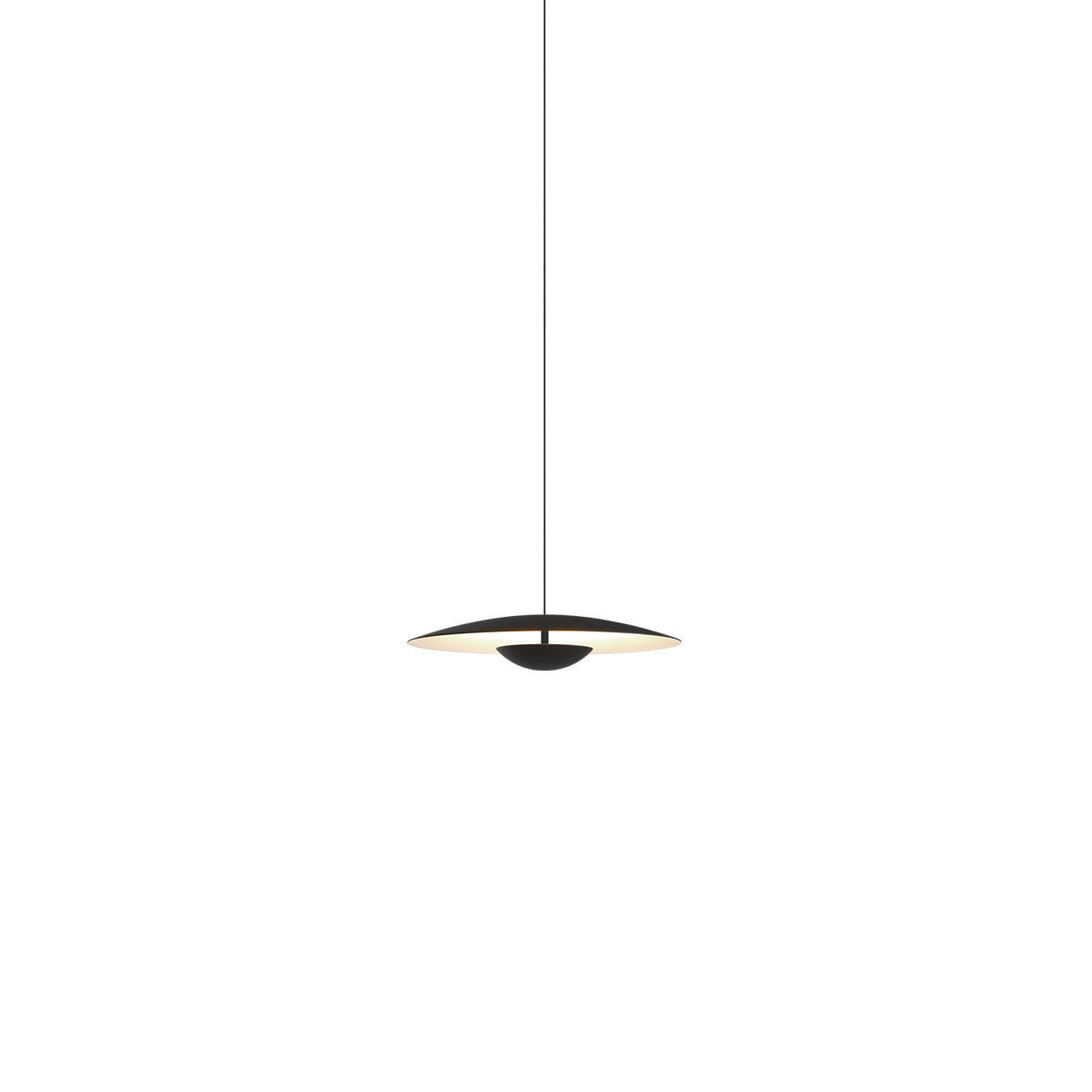 Suspension Ginger - Noir/Blanc Ginger 20 (7.68") Non by Marset | Luminaires & cie