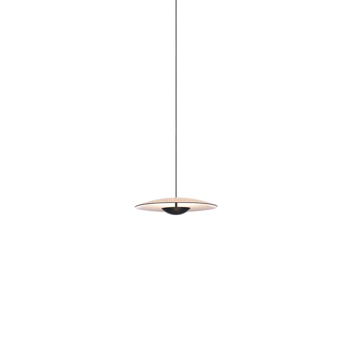 Suspension Ginger - Noir/Blanc Ginger 20 (7.68") Non by Marset | Luminaires & cie