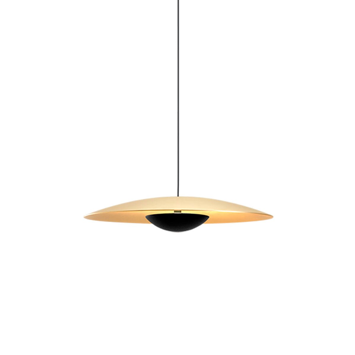 Suspension Ginger - Laiton brossé/Laiton brossé Ginger 60 (23.62") TRIAC by Marset | Luminaires & cie