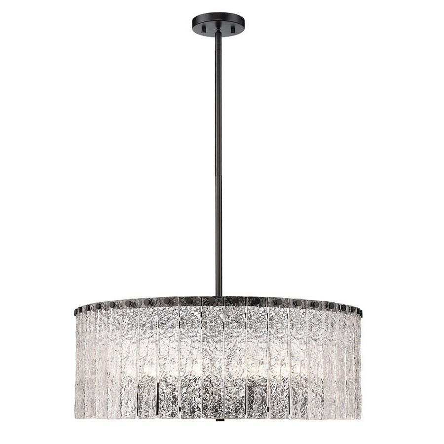 Suspension Glacier - Noir mat 26 3/4" by Z - Lite | Luminaires & cie