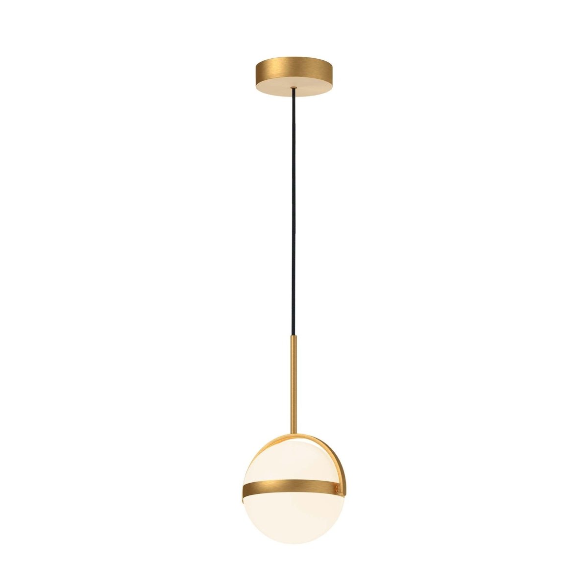 Suspension Globo - Or brossé by Alora Lighting | Luminaires & cie