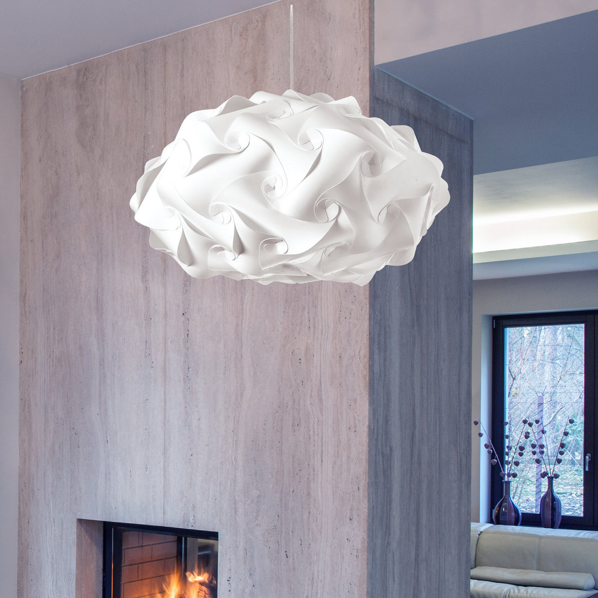 Suspension Globus 25" – vue 2
