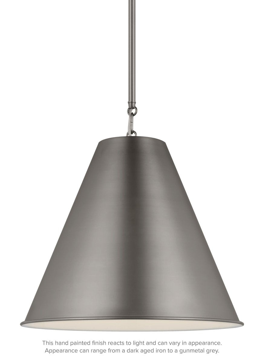 Suspension Gordon - Nickel brossé antique by Visual Comfort Studio | Luminaires & cie