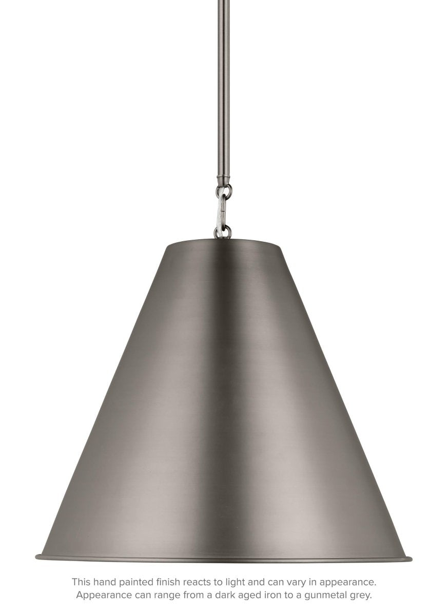 Suspension Gordon - Nickel brossé antique by Visual Comfort Studio | Luminaires & cie