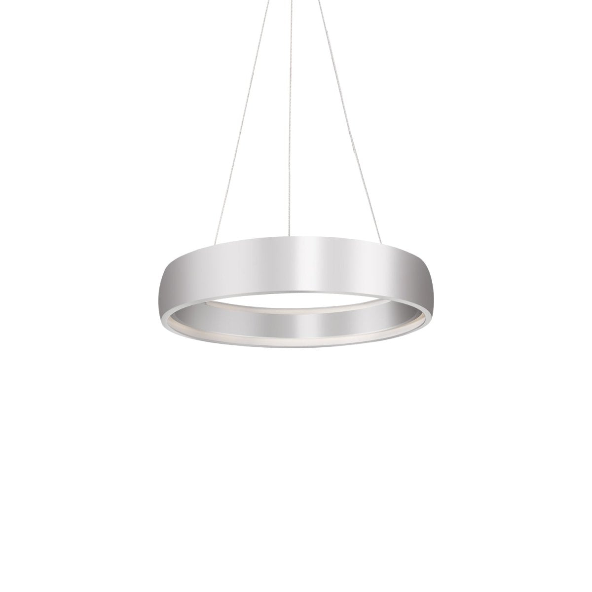 Suspension Halo - Argent brossé 24 3/8" by Kuzco Lighting | Luminaires & cie