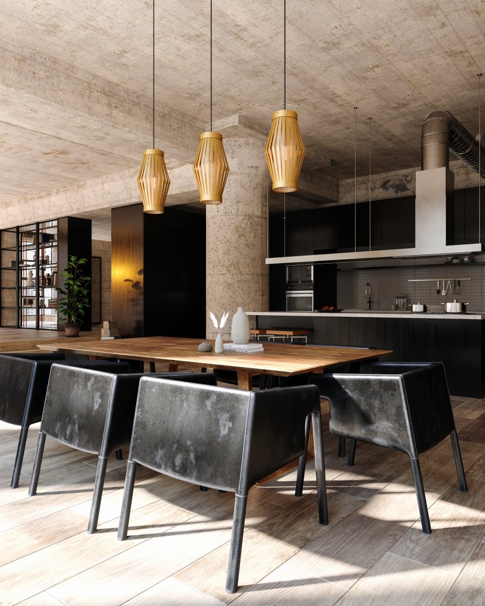 Suspension Hana - Or vieilli by Alora Lighting | Luminaires & cie