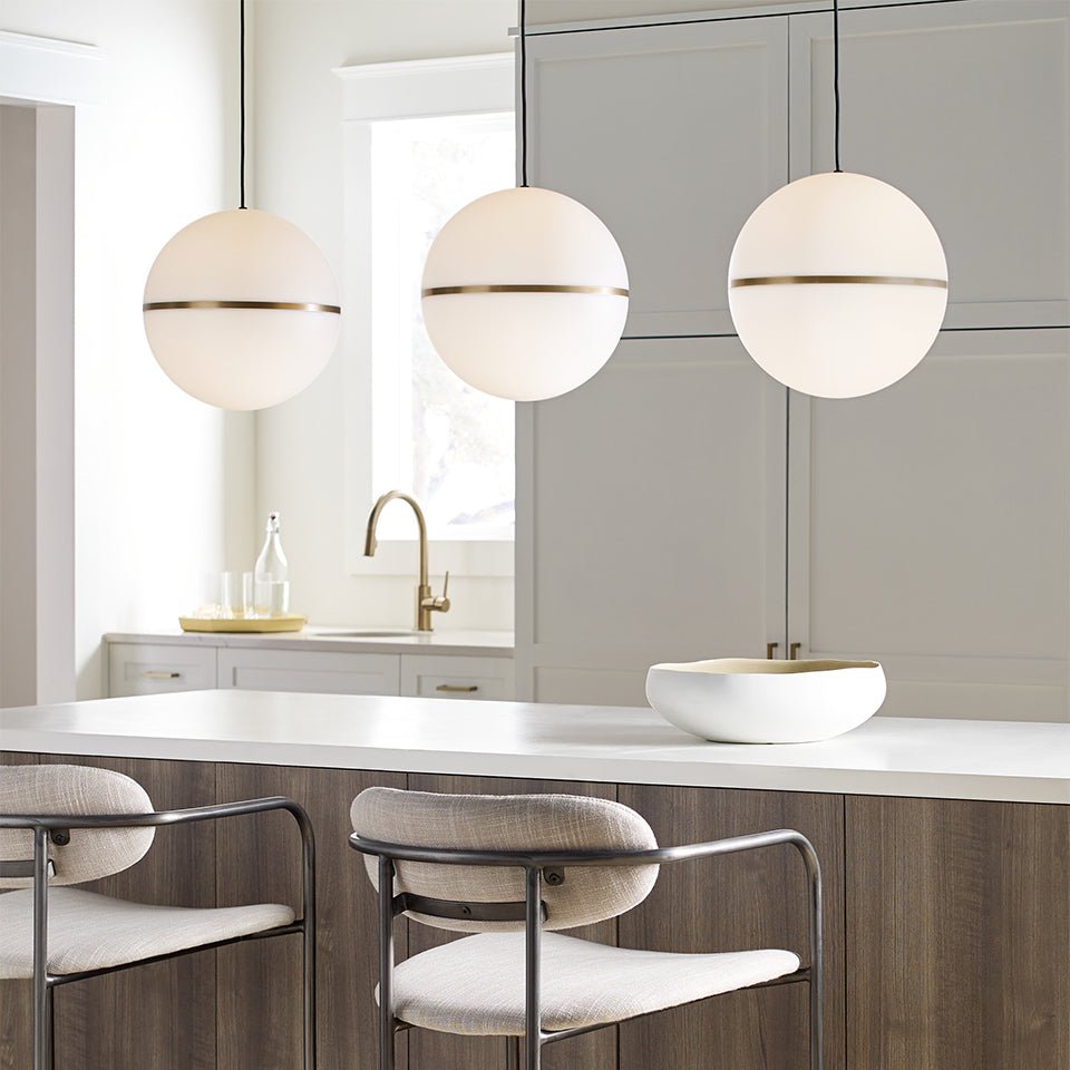 Suspension Hanea Grande - Noir by Tech Lighting | Luminaires & cie