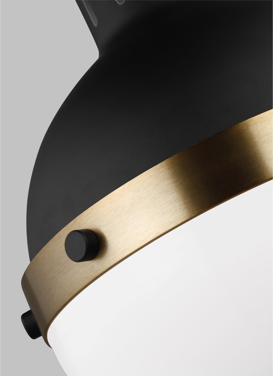 Suspension Hanks - Noir de minuit 8 1/8" Ampoules non - incluses by Visual Comfort Studio | Luminaires & cie