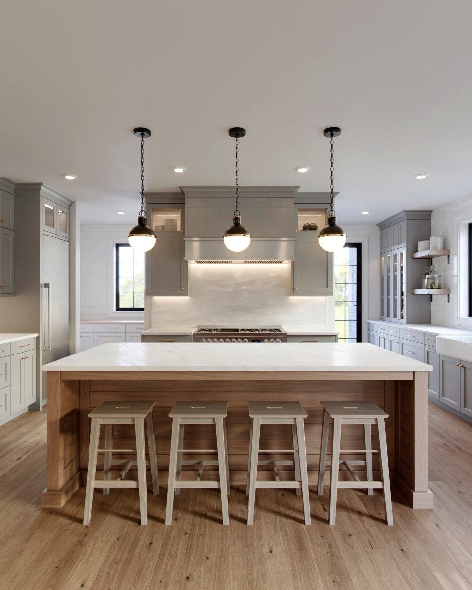 Suspension Hanks - Noir de minuit 13 1/4" Ampoules non - incluses by Visual Comfort Studio | Luminaires & cie