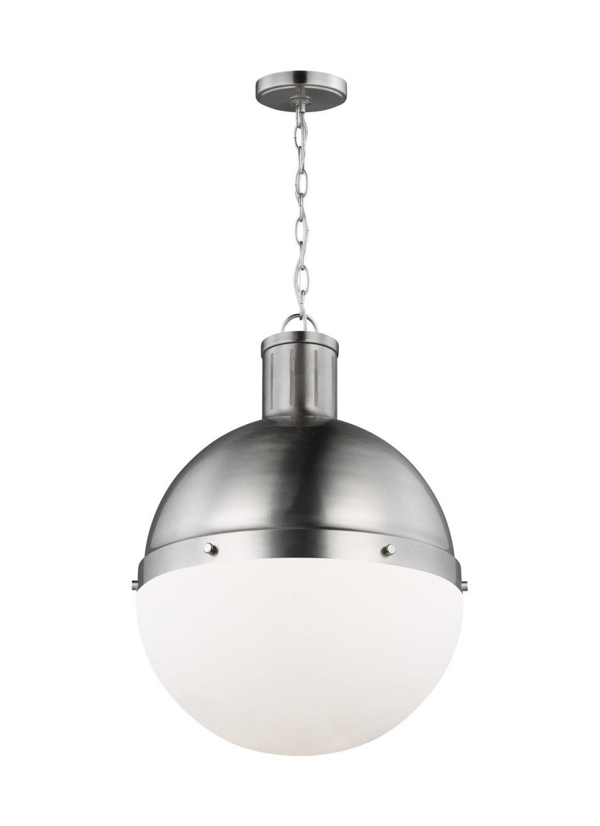 Suspension Hanks - Nickel brossé 16" by Visual Comfort Studio | Luminaires & cie