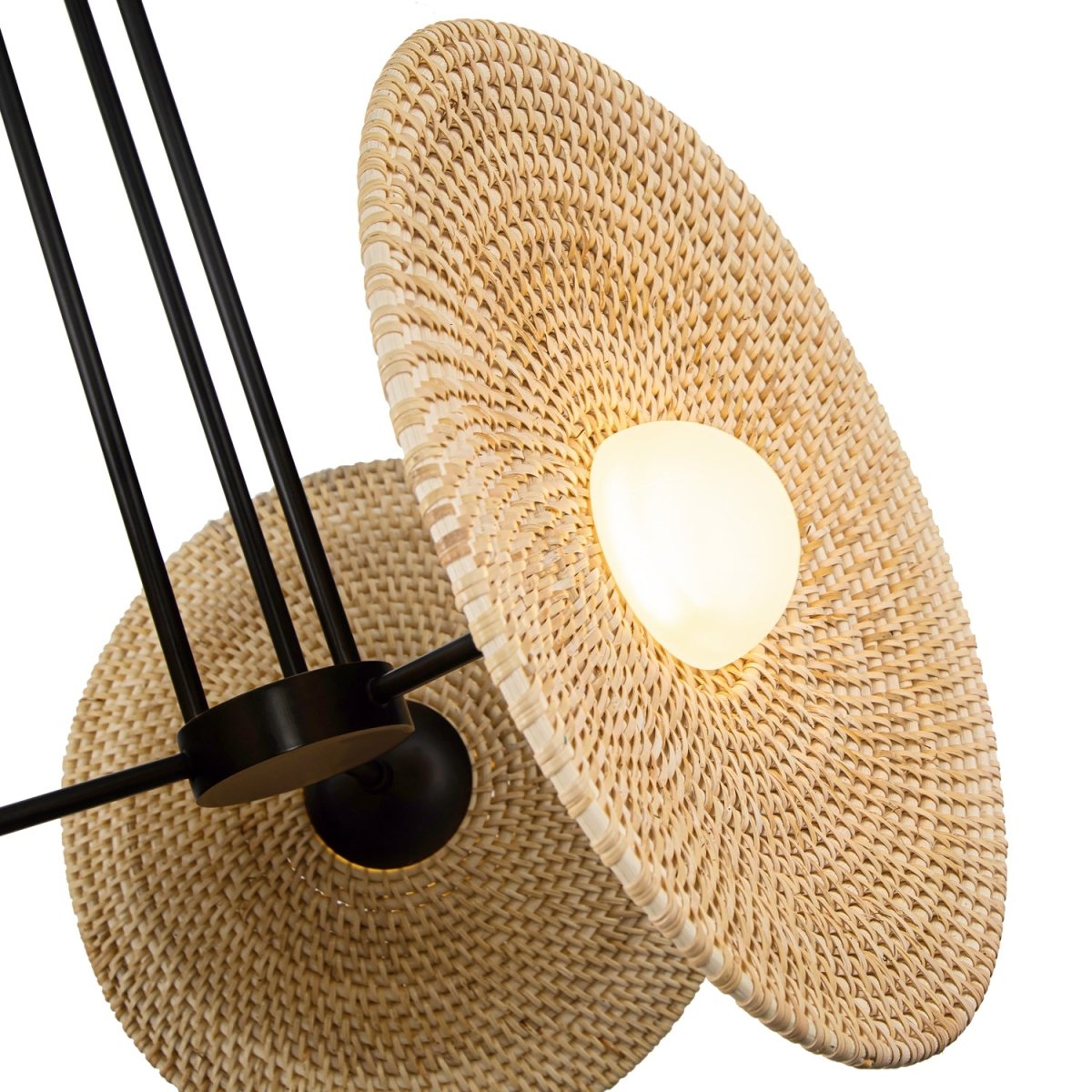 Suspension Harbour - Bronze urbain Tissé by Alora Lighting | Luminaires & cie