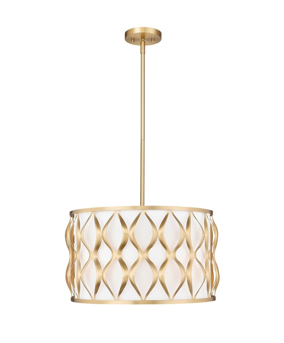 Suspension Harden - Or moderne 18 1/4" by Z-Lite | Luminaires & cie
