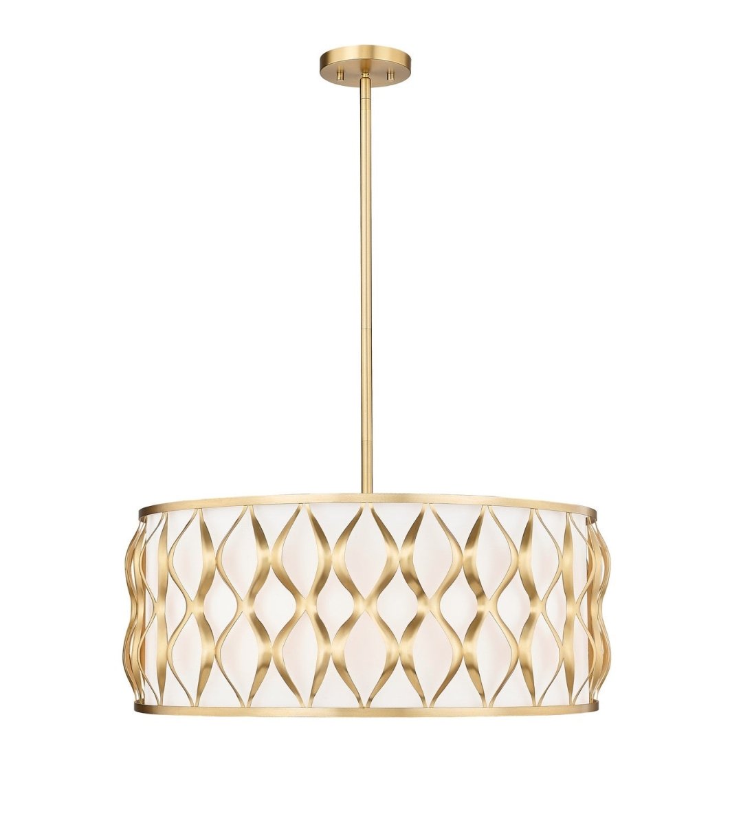 Suspension Harden - Or moderne 26 1/4" by Z-Lite | Luminaires & cie