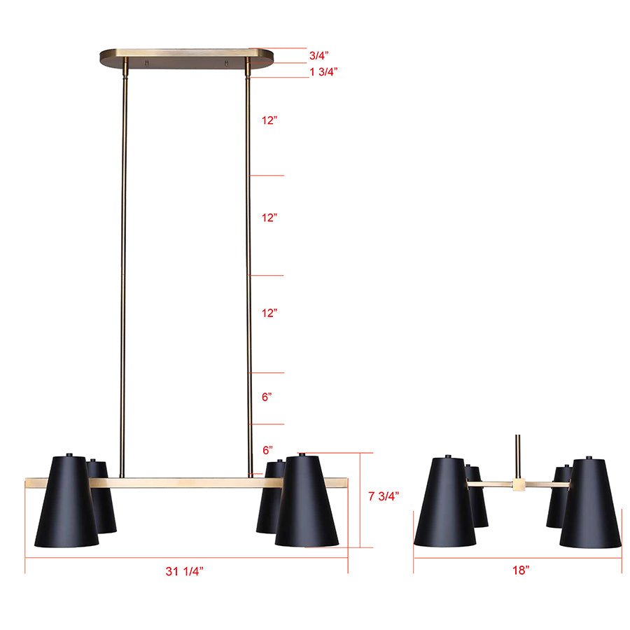 Suspension Harken - by Canarm | Luminaires & cie