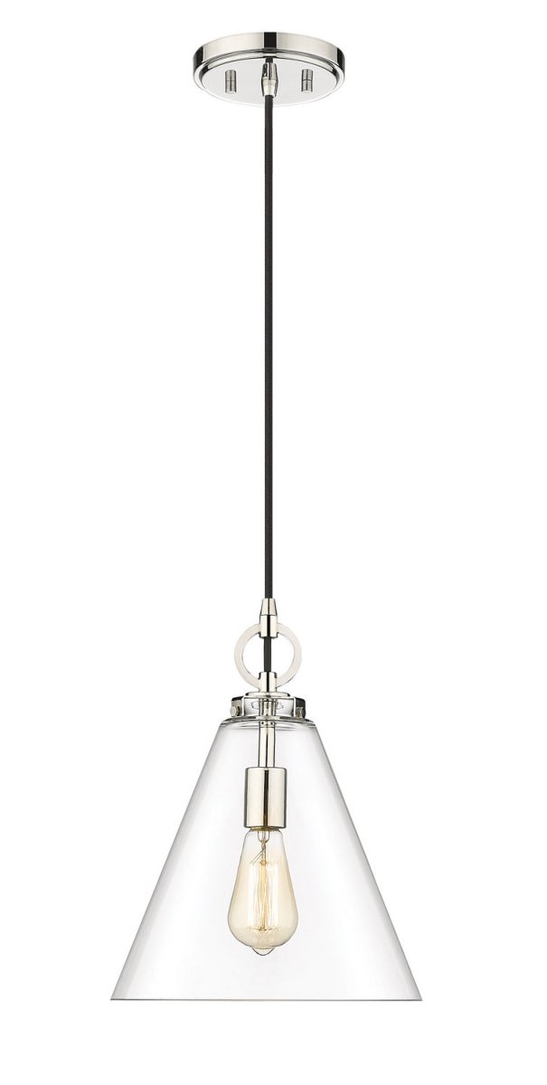 Suspension Harper - Nickel poli by Z-Lite | Luminaires & cie