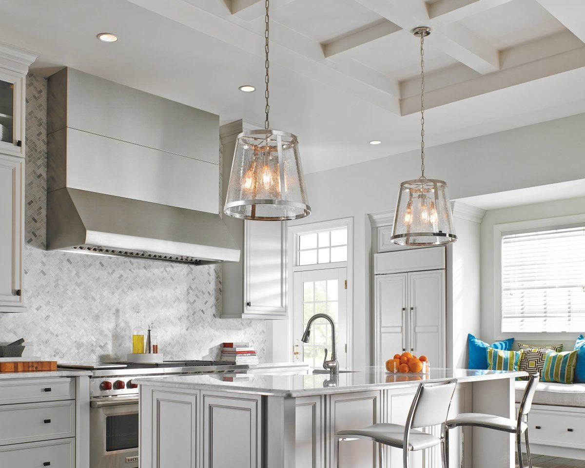 Suspension Harrow - Nickel poli 18 7/8" by Visual Comfort Studio | Luminaires & cie