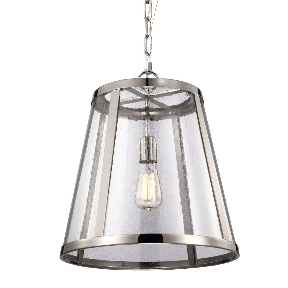 Suspension Harrow - Nickel poli 16" by Visual Comfort Studio | Luminaires & cie