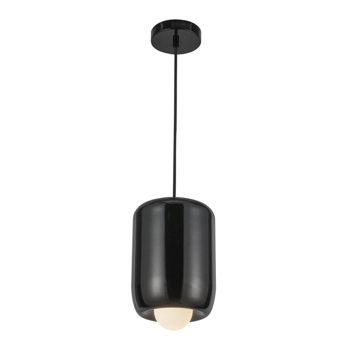 Suspension Hayden - Noir brillant by Kuzco Lighting | Luminaires & cie