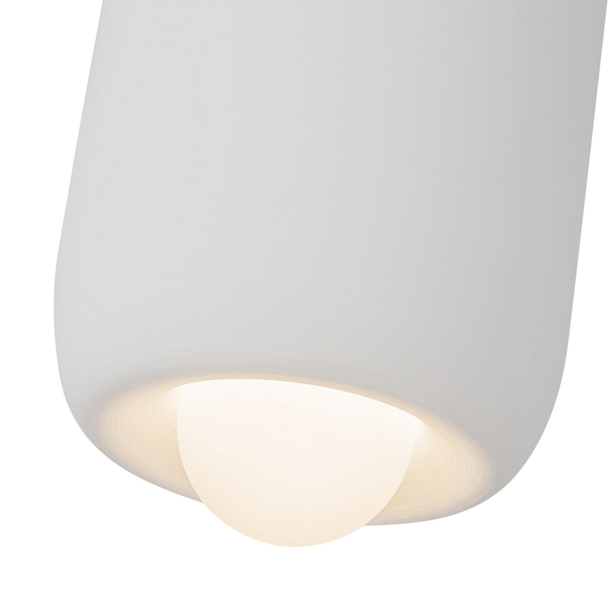 Mini-suspension Hayden Blanc – vue 3