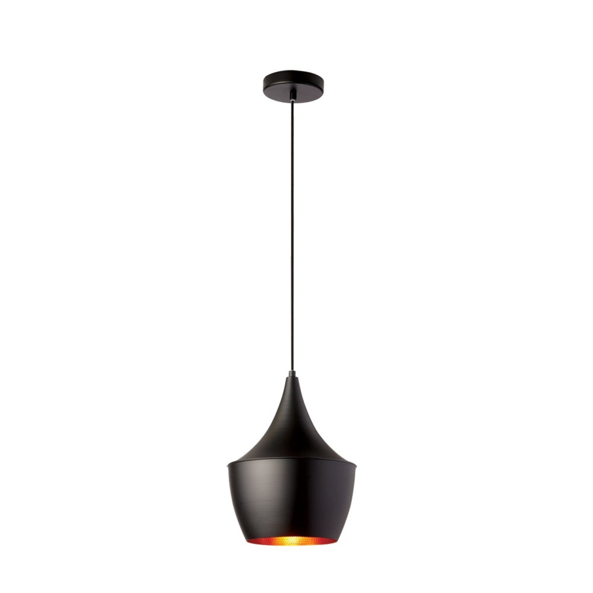 Suspension Helsinki - Noir 9" by Dainolite | Luminaires & cie