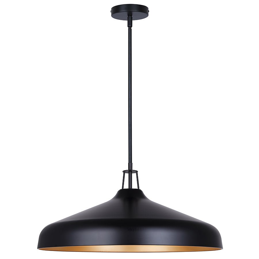 Suspension Holland - Noir et or by Canarm | Luminaires & cie