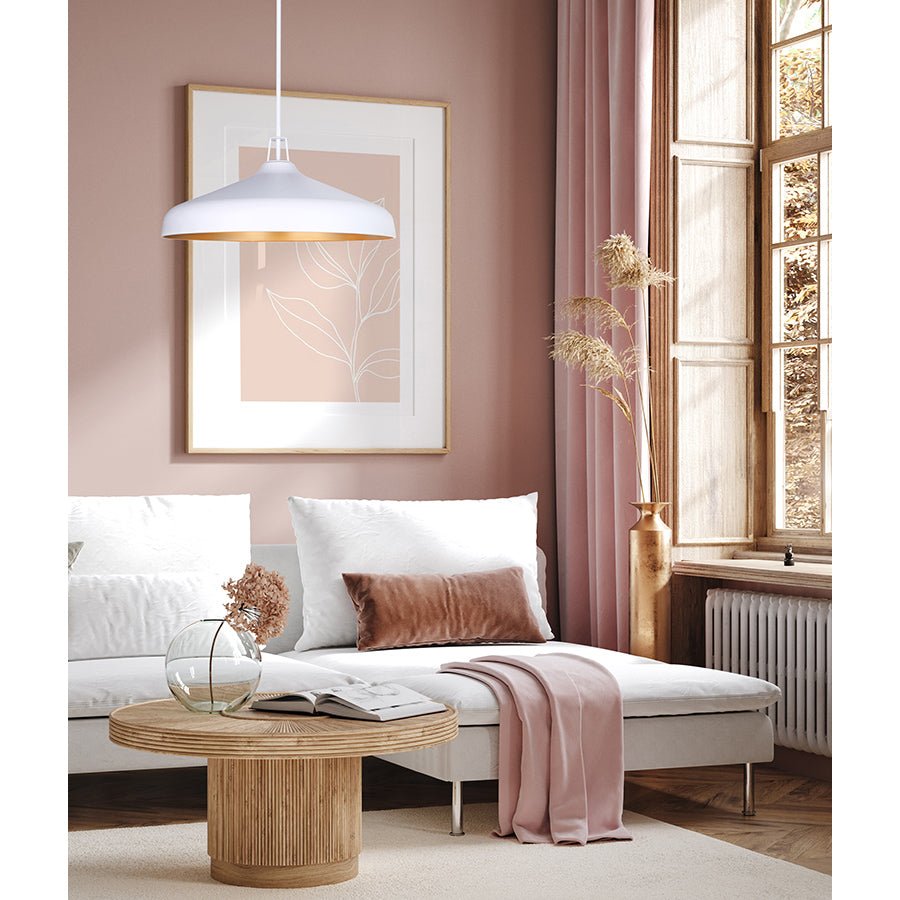 Suspension Holland - Blanc by Canarm | Luminaires & cie