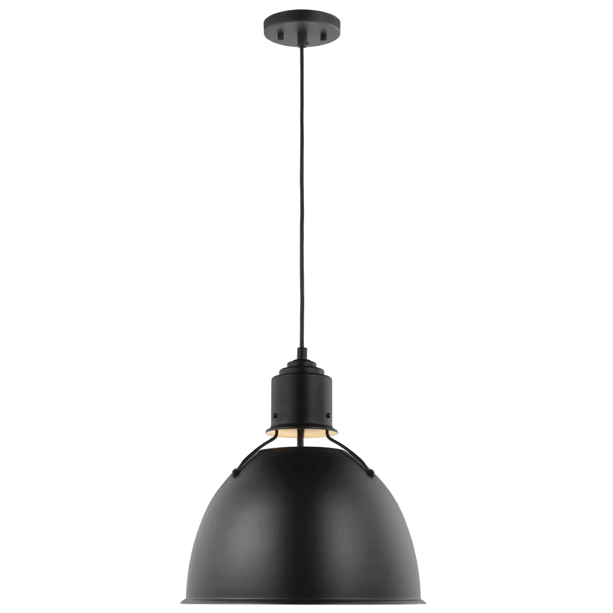 Suspension Huey - Noir de minuit Ampoules non incluses by Visual Comfort Studio | Luminaires & cie