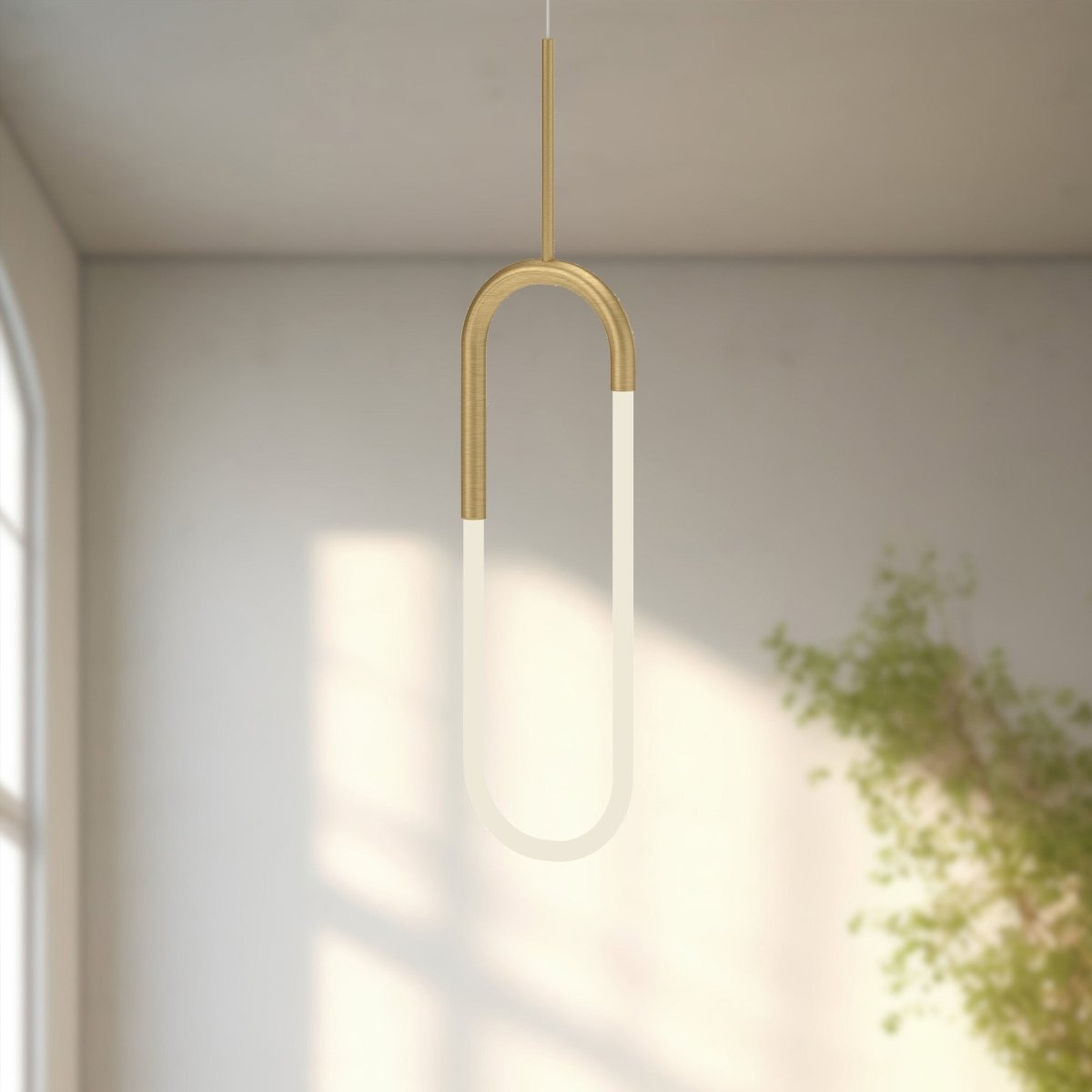 Suspension Huron - Or brossé by Kuzco Lighting | Luminaires & cie