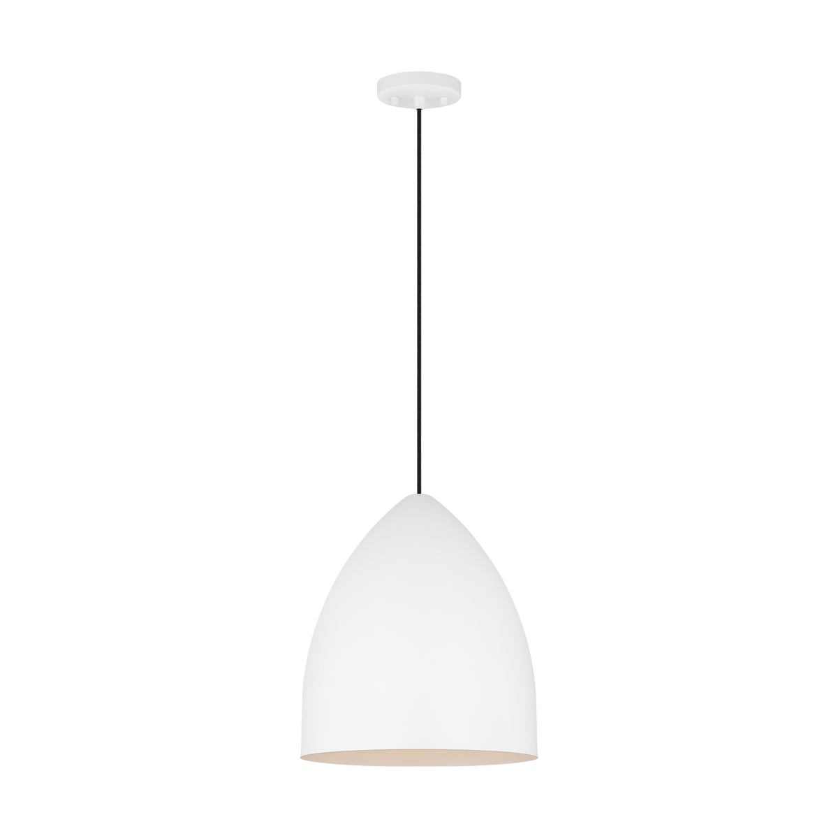 Suspension Huron - Blanc mat 13" by Visual Comfort Studio | Luminaires & cie