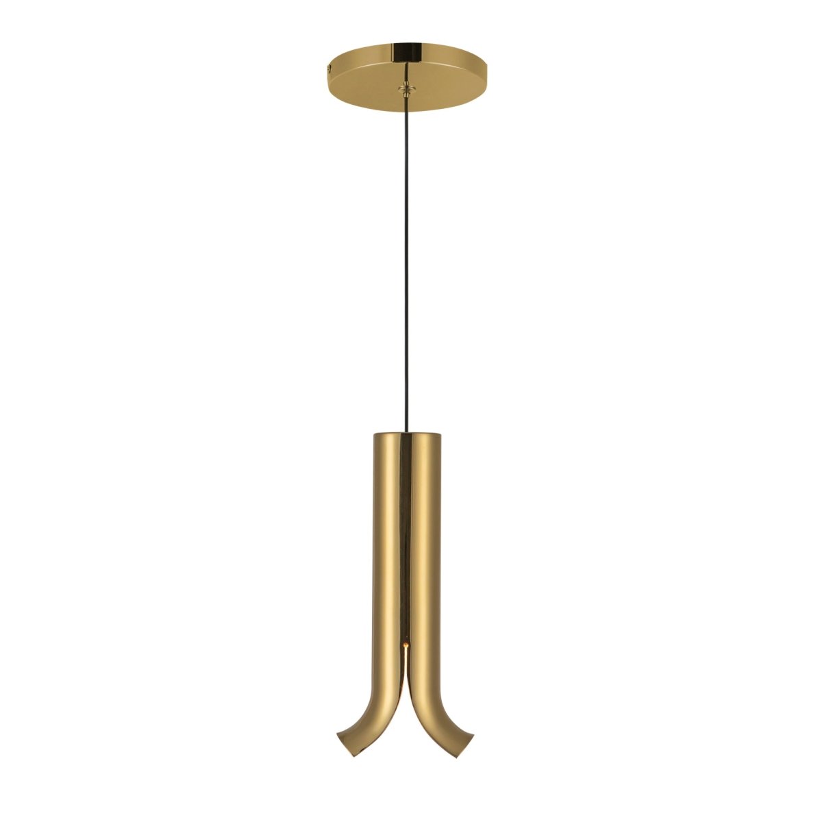 Suspension Husk - Laiton métallique by Kuzco Lighting | Luminaires & cie