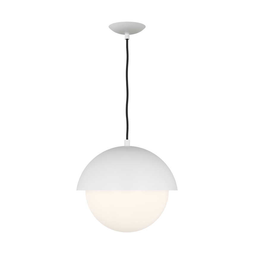 Suspension Hyde - Blanc mat 12" by Visual Comfort Studio | Luminaires & cie