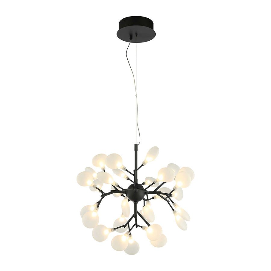 Suspension Hydrangea Bloom - Or 30" by Matteo Lighting | Luminaires & cie