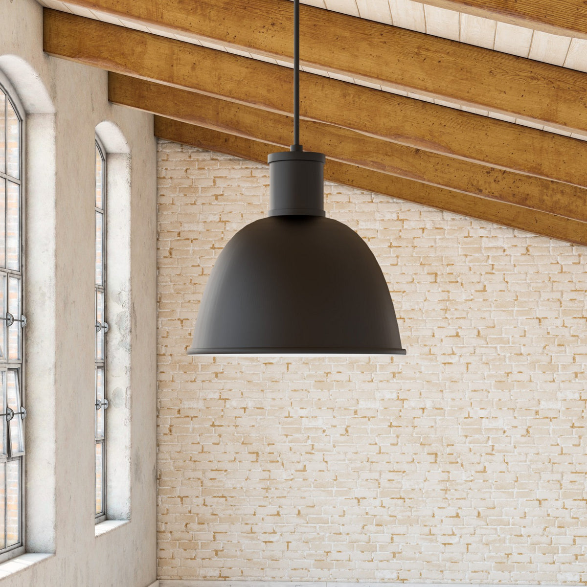 Suspension Irving Noir, 15 3/4" – vue 2