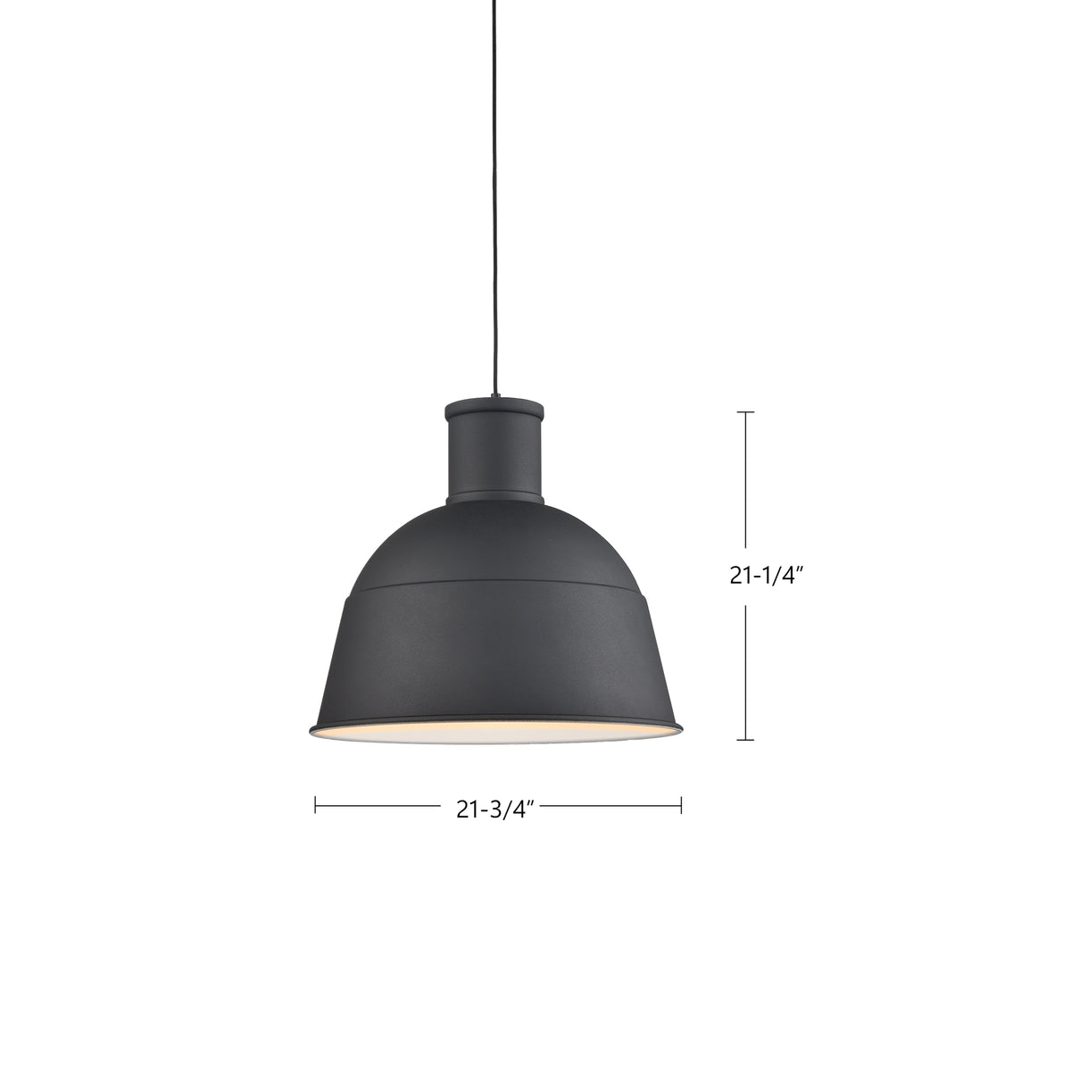 Suspension Irving Noir, 21 3/4" – vue 4