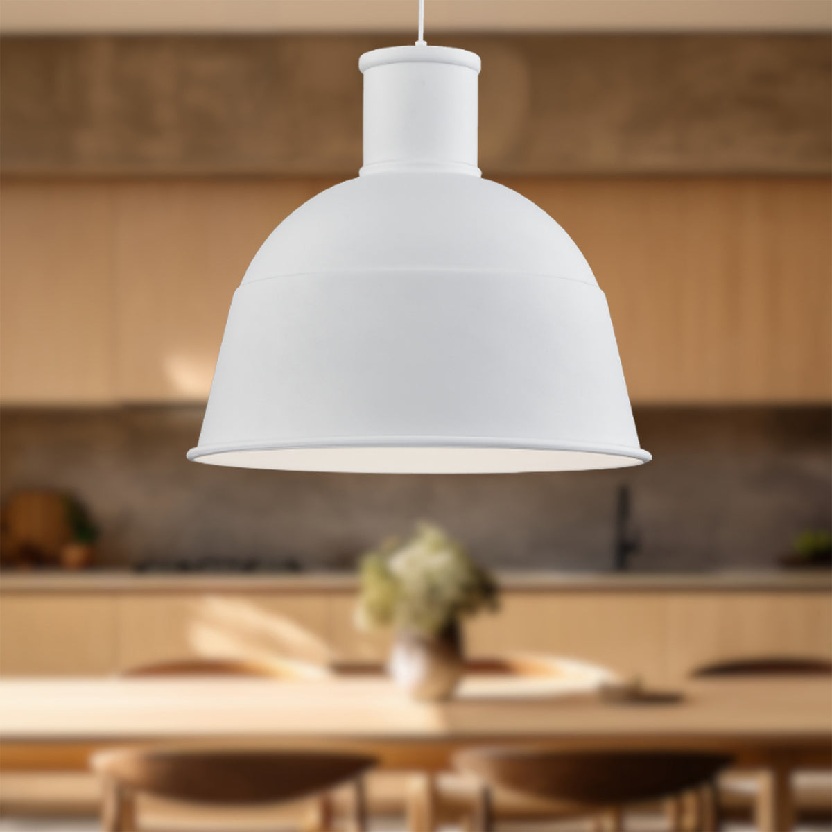 Suspension Irving Blanc, 21 3/4" – vue 3