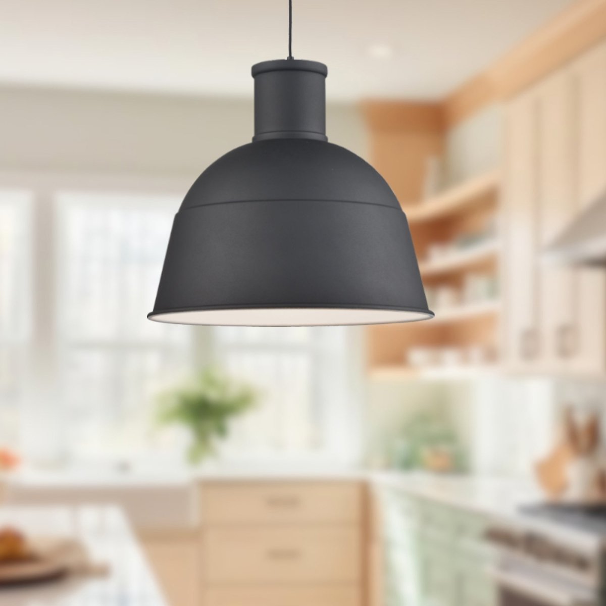 Suspension Irving - Noir 13" by Kuzco Lighting | Luminaires & cie