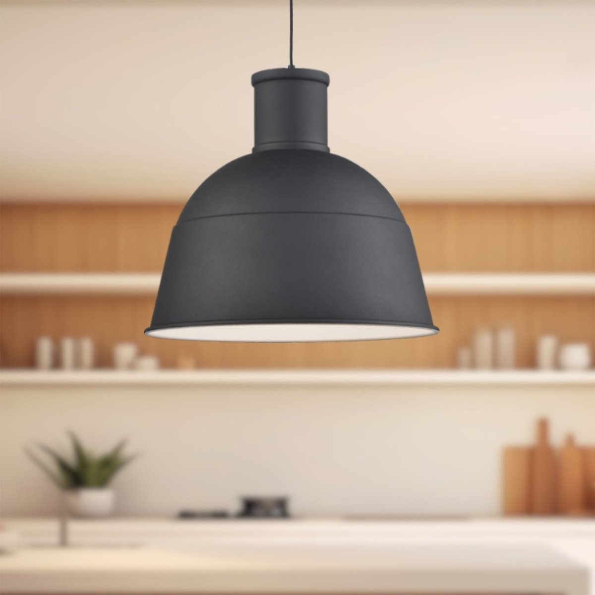 Suspension Irving - Noir 15 3/4" by Kuzco Lighting | Luminaires & cie