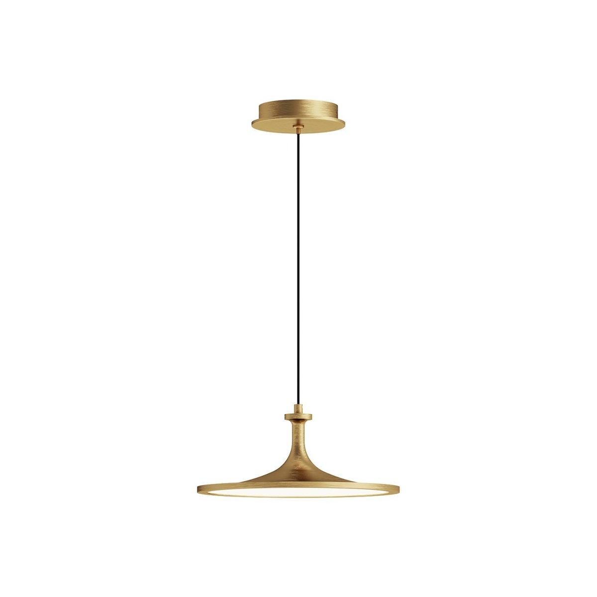 Suspension Issa - Or brossé by Alora Lighting | Luminaires & cie