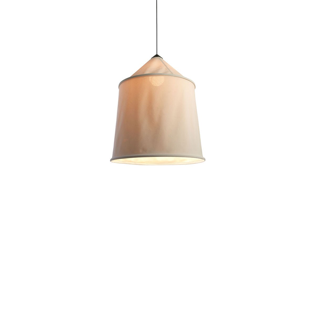 Suspension Jaima - Beige Jaima 43 (17" Dia) by Marset | Luminaires & cie