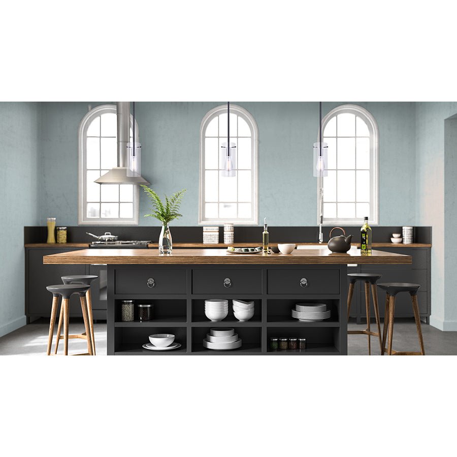 Suspension Joni - Nickel brossé 4 1/2" by Canarm | Luminaires & cie